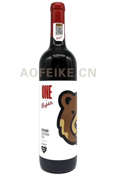 奔富（Penfolds） 奔富一号Nigo潮流联名 Penfolds 加州混酿红葡萄酒 750ml单支 
