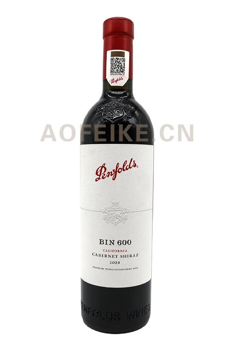 奔富（Penfolds）BIN600赤霞珠设拉子红葡萄酒750ml 原瓶进口红酒 宴请年货送礼 单支 