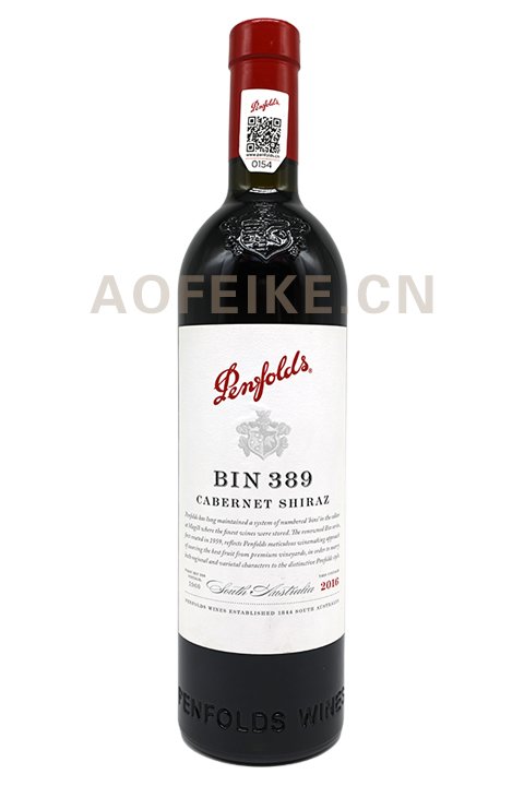 奔富（Penfolds）BIN389赤霞珠设拉子红葡萄酒 原瓶进口红酒行货 单支750ml 